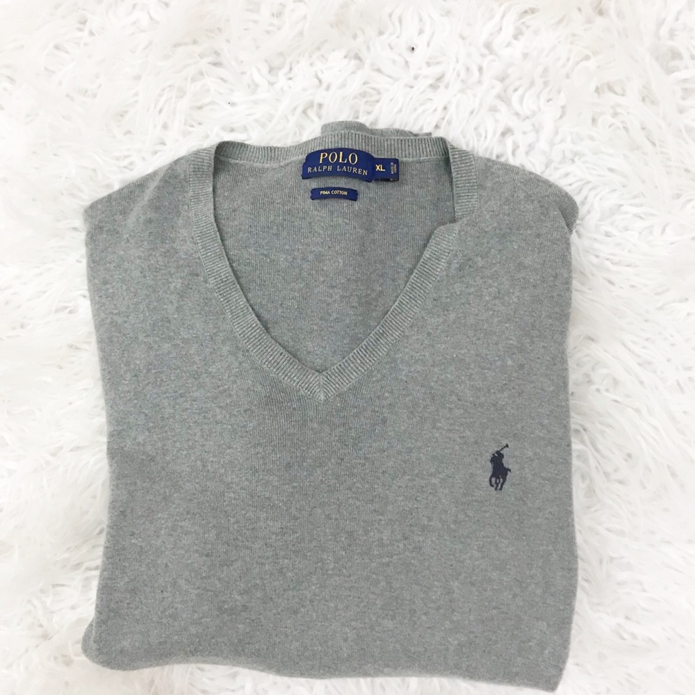 Polo Ralph Lauren Pima Cotton v-neck sweater